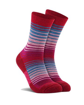 Chaussettes Dansko Stripe Crew Femme Rouge | FR 357OKI